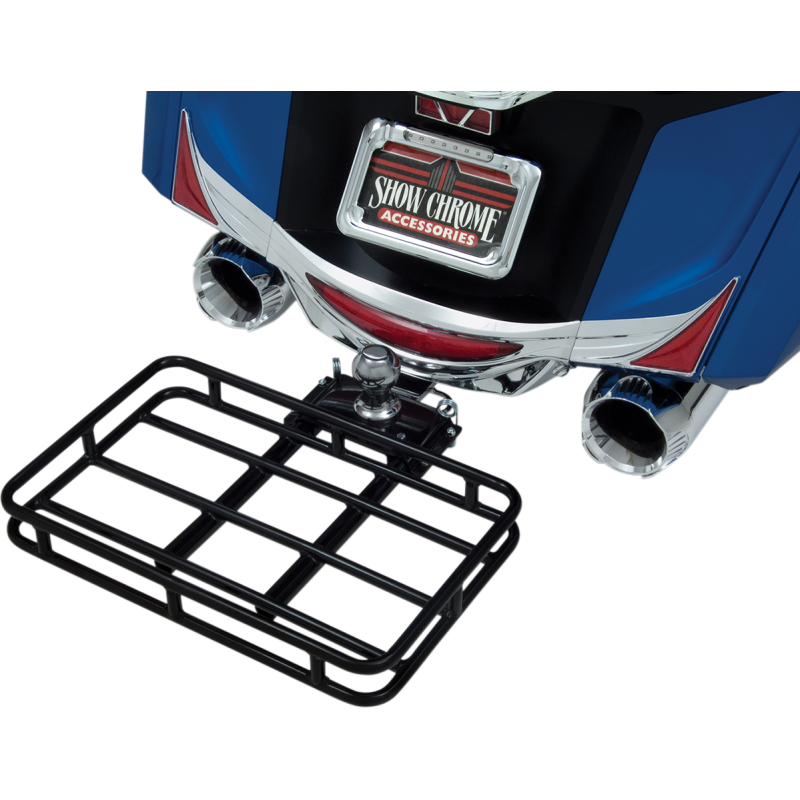 SHOW CHROME UNIVERSAL TRAILER HITCH RACK 52-828