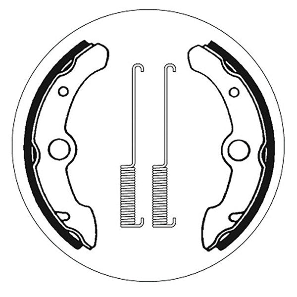 SBS BRAKE SHOES WITH SPRINGS YAMAHA 5192114100