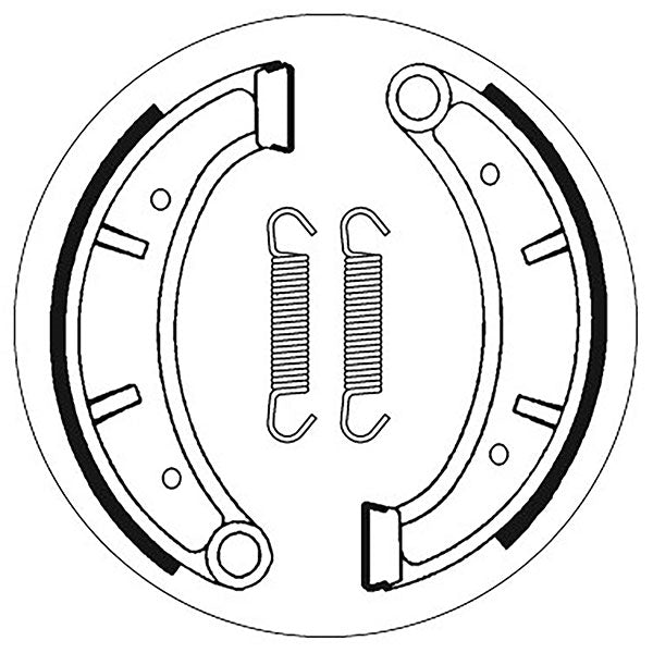 SBS BRAKE SHOES WITH SPRINGS HUSQVARNA/KTM 5192118100