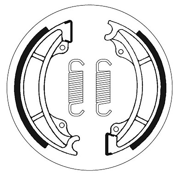 SBS BRAKE SHOES WITH SPRINGS KTM 5192122100