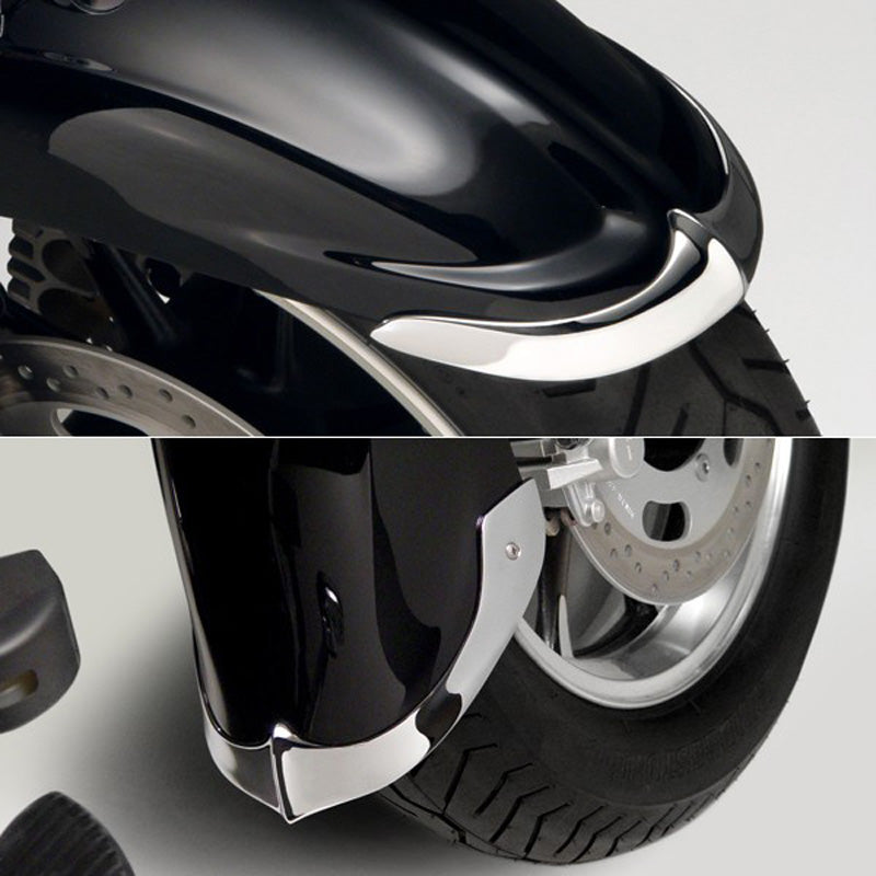 NATIONAL CYCLE FENDER TIPSKAW VN1700 FRT 2 PC SET N7023
