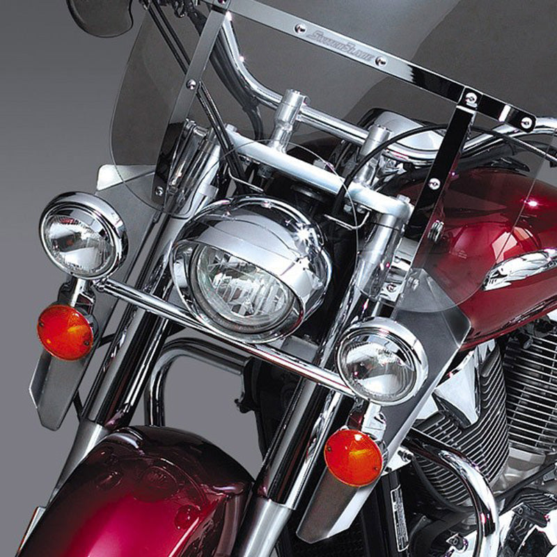 NATIONAL CYCLE CHROME LOWERTAPERED FORK FOR -Q* KITS NEW 04-07 N76609