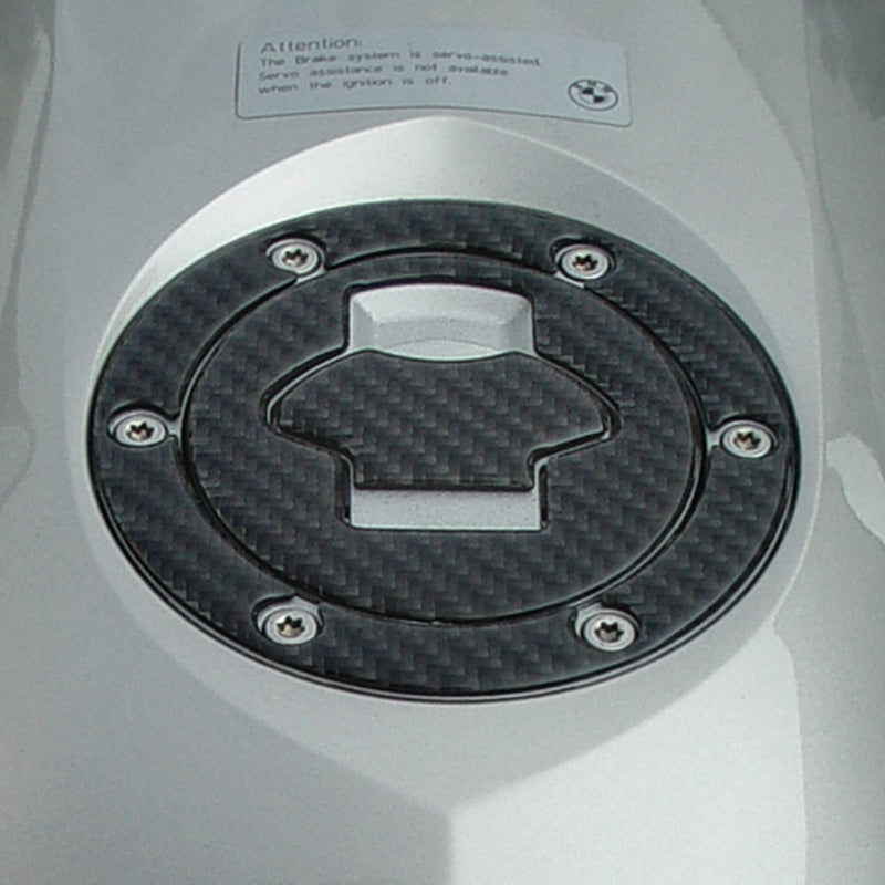 NATIONAL CYCLE CARBON FIBER FUEL CAP TRIM WITH BOLT PATTERN Z8890