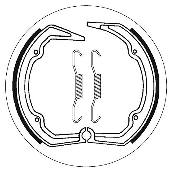 SBS BRAKE SHOES WITH SPRINGS BMW 5192141100