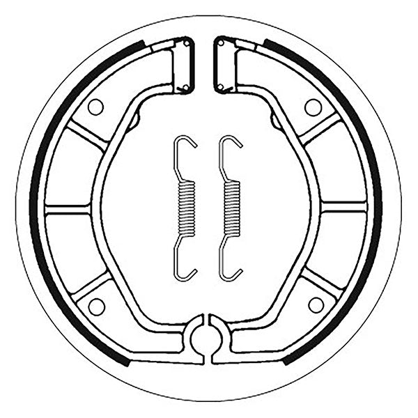 SBS BRAKE SHOES WITH SPRINGS BMW 5192143100