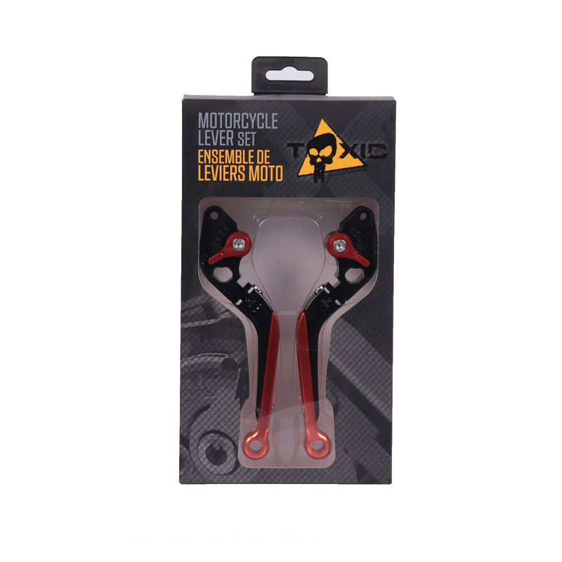TOXIC ENS. ADJUSTABLE/FOLDING LEVERS ORANGE(PR) 2160416