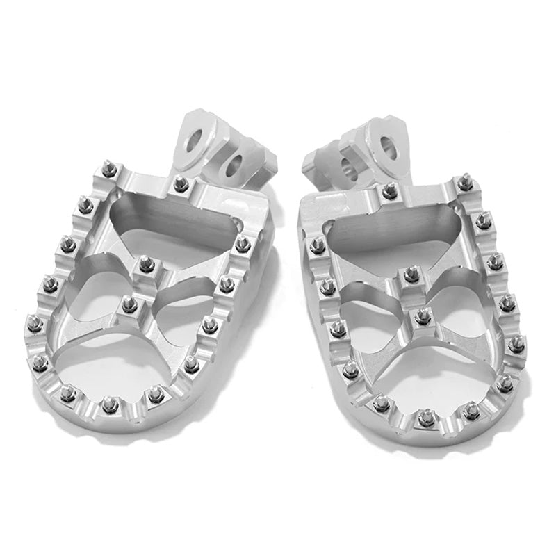 TOXIC MX FOOTPEGS SUR-RON LBX SILVER 2162090
