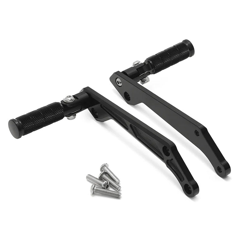 TOXIC REAR FOOTPEG BRACKETS SUR-RON LBX BLACK 2166051