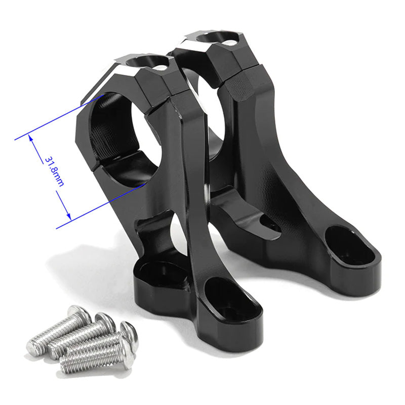 TOXIC HANDLEBAR RISER BRKT SUR-RON LBX BLACK 2166071