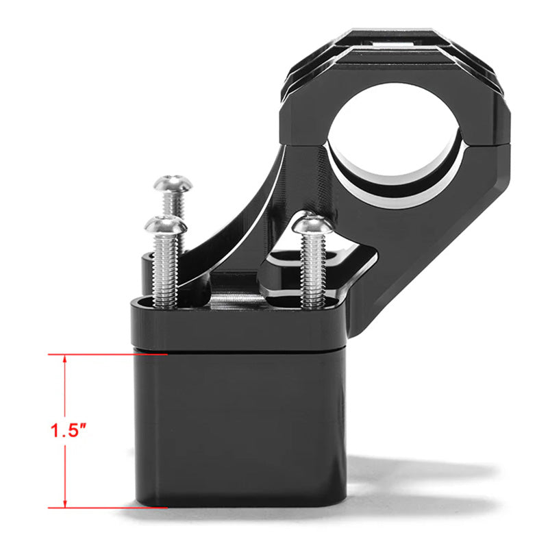 TOXIC HANDLEBAR RISER BRKT 1.5 INCH SUR-RON LBX BLACK 2166271