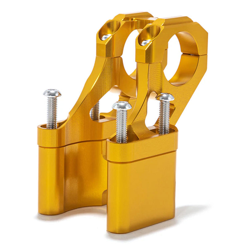 TOXIC HANDLEBAR RISER BRKT 1.5 INCH SUR-RON LBX GOLD 2166277