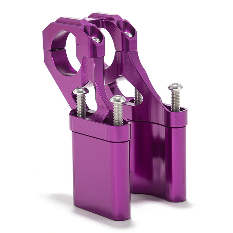 TOXIC HANDLEBAR RISER BRKT 2 INCH SUR-RON LBX PURPLE 2166286