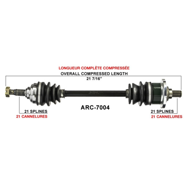 TRAKMOTIVE AXLE COMPL A/C TRAKMOTIVE ARC-7004