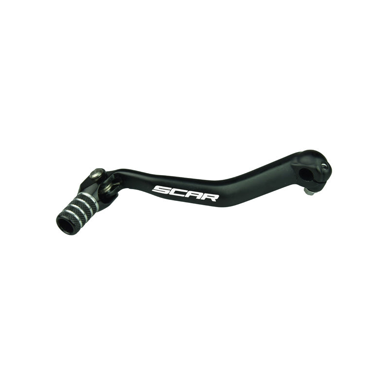 SCAR GEAR SHIFT LEVER (YAM) - BLACK YZ125/250 96-04 GSL403BK