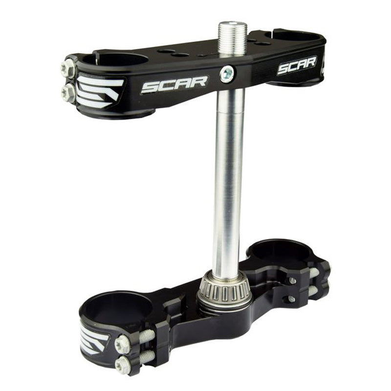 SCAR APEX TRIPE CLAMPS KTM/HUSQ/GG 22MM OFFSET S5419X