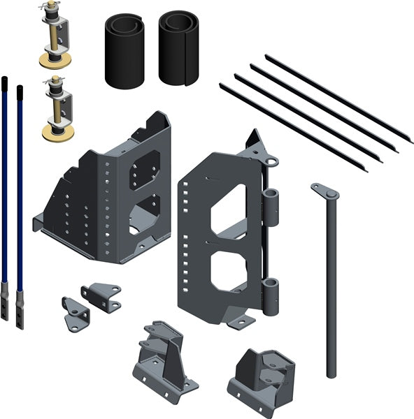 KFI V-PLOW CENTER PIVOT KIT KFI 106180-CP