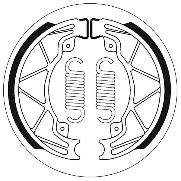 SBS BRAKE SHOES WITH SPRINGS 5192205100