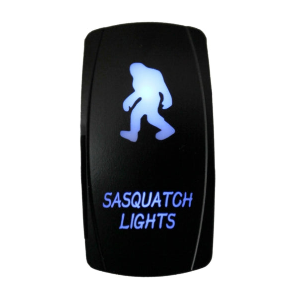 QUAKELED SWITCH ROCKER 5 PINS SASQUATCH BL QRS306
