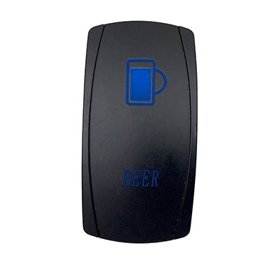QUAKELED SWITCH ROCKER 5 PINS BEER BL QUAKELED QRS660