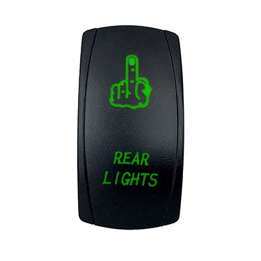 QUAKELED SWITCH ROCKER 5 PINS REAR LIGHTS GR QRS669