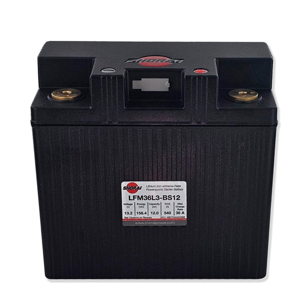 SHORAI LFM36L3-BS12 SHORAI BATTERY LFM36L3-BS12