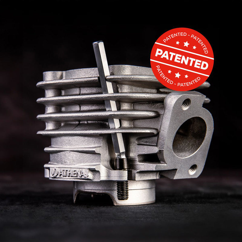 ATHENA RACING CYLINDER W/HEAD 47MM PIN 12 M.HORIZ. P400485100098