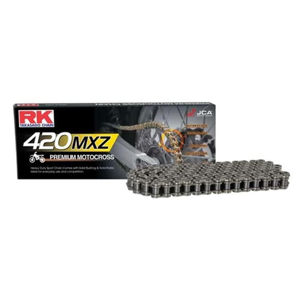 RK MXZ MINI RACING CHAIN NON-SEALED MOTORCYCLE CHAIN 420MXZ-130 420MXZ-130