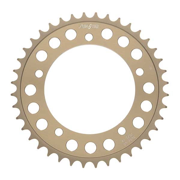 SUNSTAR WORKS TRIPLESTAR ALUMINUM REAR SPROCKET 5-356548 *