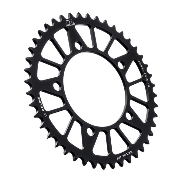 JT 75 RACELITE REAR SPROCKET 44 TEETH BLACK JTA75.44BLK
