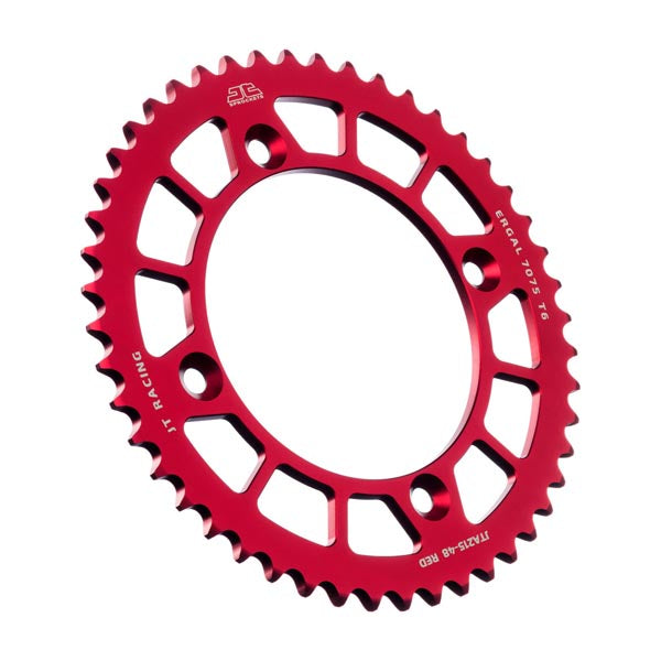 JT 215 RACELITE REAR SPROCKET 48 TEETH RED JTA215.48RED