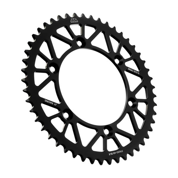JT 251 RACELITE REAR SPROCKET 49 TEETH BLACK JTA251.49BLK