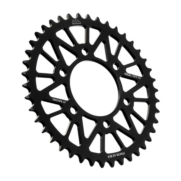 JT 478 RACELITE REAR SPROCKET 42 TEETH BLACK JTA478.42BLK
