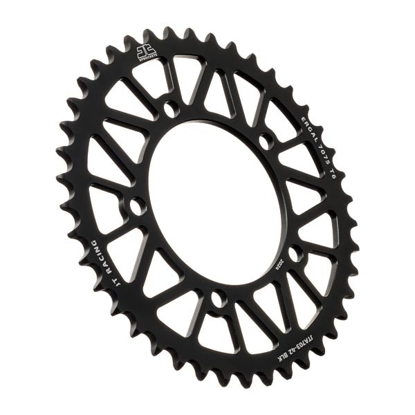 JT 703 RACELITE REAR SPROCKET 42 TEETH BLACK JTA703.42BLK