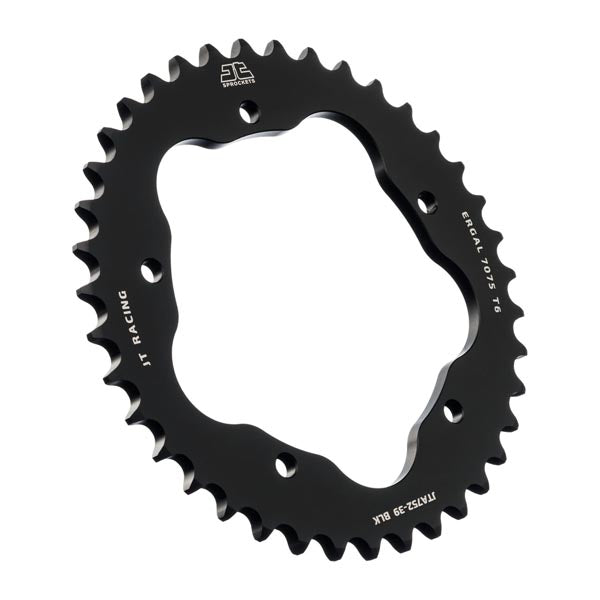 JT 752 RACELITE REAR SPROCKET 39 TEETH BLACK JTA752.39BLK