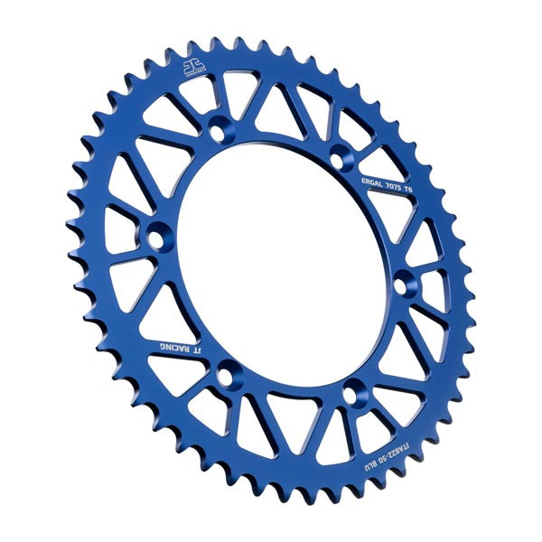 JT 822 RACELITE REAR SPROCKET 50 TEETH BLUE JTA822.50BLU