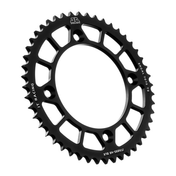 JT 895 RACELITE REAR SPROCKET 48 TEETH BLACK JTA895.48BLK