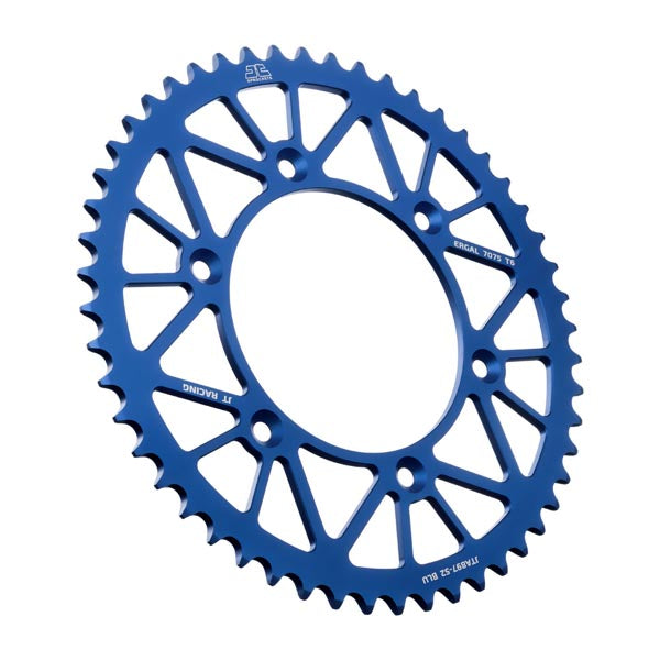JT 897 RACELITE REAR SPROCKET 52 TEETH BLUE JTA897.52BLU