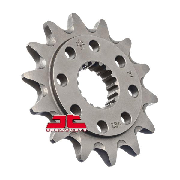 JT 284 SELF-CLEANING STEEL FRONT SPROCKET 14 TEETH SELF CLEANING JTF284.14SC