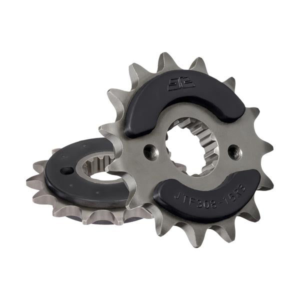 JT 308 RUBBER CUSHIONED FRONT SPROCKET 15 TEETH RUBBER CUSHION JTF308.15RB