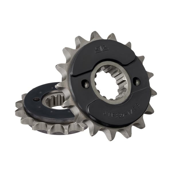 JT 339 RUBBER CUSHIONED FRONT SPROCKET 17 TEETH RUBBER CUSHION JTF339.17RB