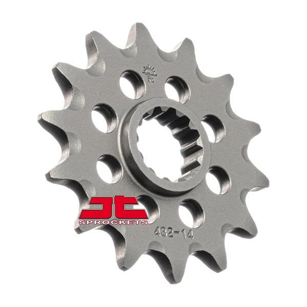 JT 432 SELF-CLEANING STEEL FRONT SPROCKETS 14 TEETH SELF CLEANING JTF432.14SC