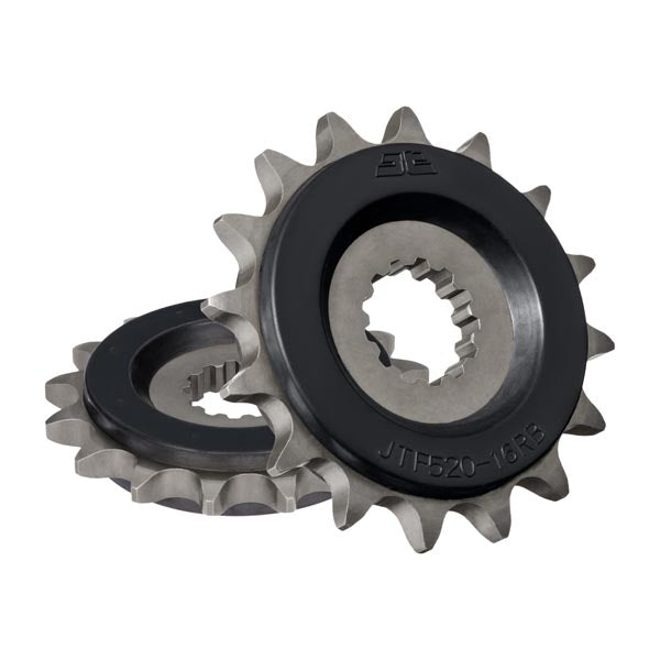 JT 520 RUBBER CUSHIONED FRONT SPROCKET 16 TEETH RUBBER CUSHION JTF520.16RB