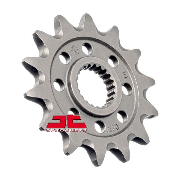 JT 1323 SELF-CLEANING STEEL FRONT SPROCKETS 14 TEETH SELF CLEANING JTF1323.14SC