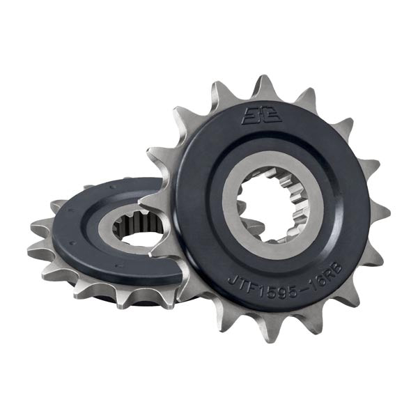 JT 1595 RUBBER CUSHIONED FRONT SPROCKET 16 TEETH RUBBER CUSHION JTF1595.16RB