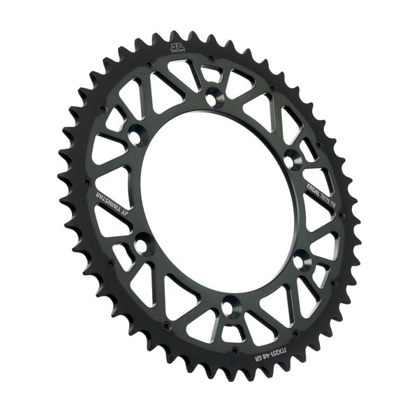 JT 251 TWINSTAR REAR SPROCKET 48 TEETH GREY JTX251.48GR