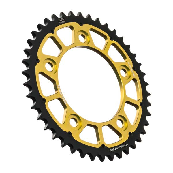 JT 1304 TWINSTAR REAR SPROCKET 42 TEETH GOLD JTX1304.42GLD