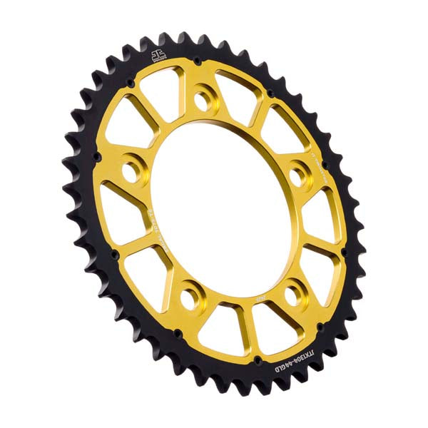 JT 1304 TWINSTAR REAR SPROCKET 44 TEETH GOLD JTX1304.44GLD