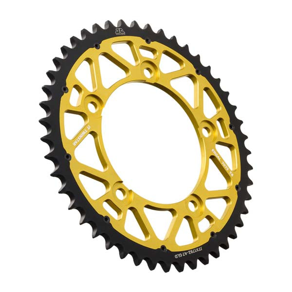 JT 1792 TWINSTAR REAR SPROCKET 47 TEETH GOLD JTX1792.47GLD