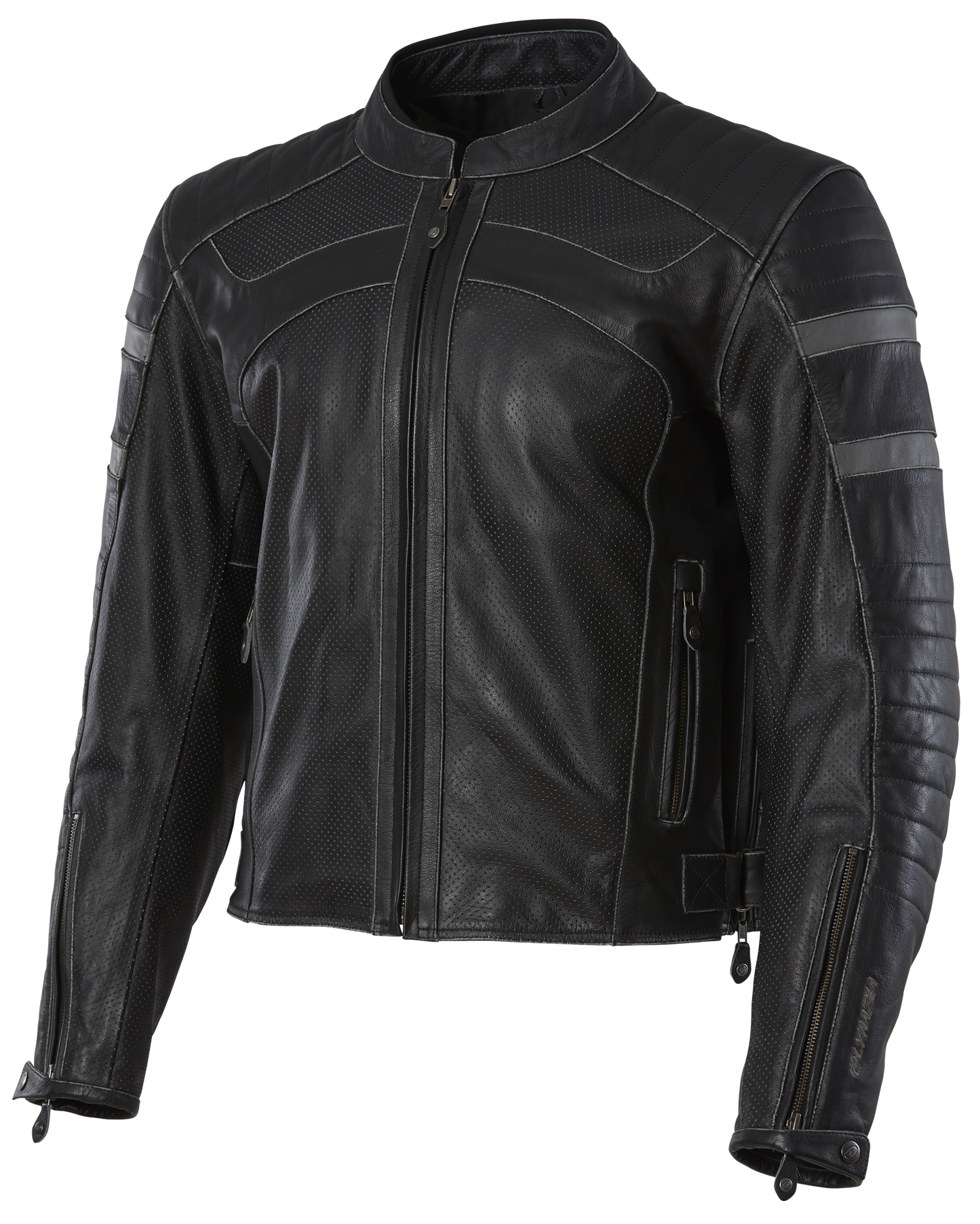 OLYMPIA LONG BEACH LTH JCKT BLK XL MLJ1704BK-XL