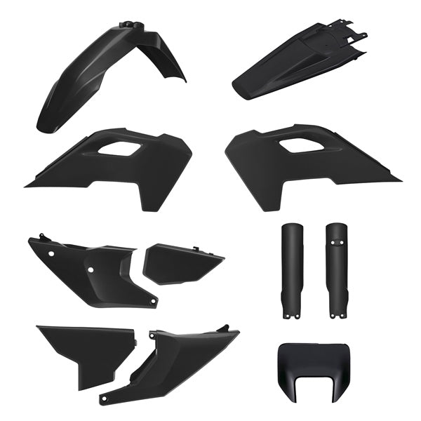 POLISPORT PLASTIC KIT COMP BK HUSQV 91648